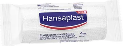 Obrázok produktu pre Hansaplast elastická fixačná páska, krepovaná 8 cm x 4 m 1 ks
