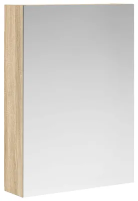 Produktbild von vidaXL Badezimmerspiegelschrank mit Tür Sonoma-Eiche 50 x 14,5 x 70 cm