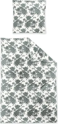 Produktbild von Irisette Seersucker Bettwäsche-Garnitur Easy-HK 8618 Farbe salbei Größe 135x200+80x80