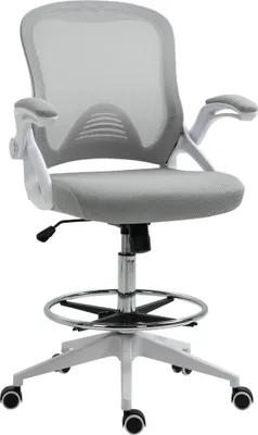 Produktbild von Vinsetto Bürostuhl Ergonomischer Schreibtischstuhl mit hochklappbaren Armlehnen