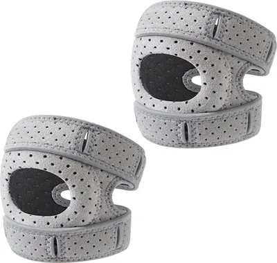 Produktbild von 1/2 Stück Sport-Knieschützer, verstellbare Knieorthese mit Dekompressionstechnologie, Knieschutz für Sportler