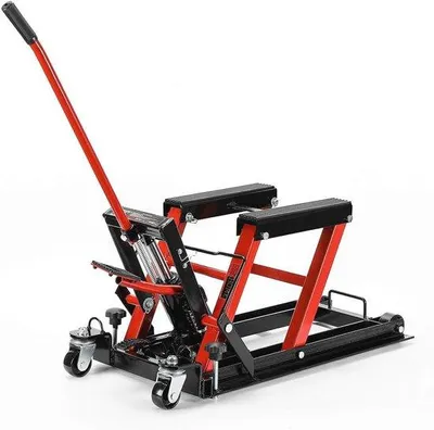 Produktbild von Famanu Hydraulischer Motorrad-ATV-Lift 680 kg - Stahl