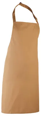 Produktbild von Premier - "Colors Collection" Latzschürze LT5796 (86 cm x 72 cm) (Camel)