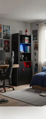 Immagine prodotto di Elegante libreria con scomparti funzionali