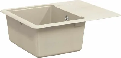 Obrázok produktu pre Drez Béžová 560 x 460 mm 80% Kvárc a 20% Živica