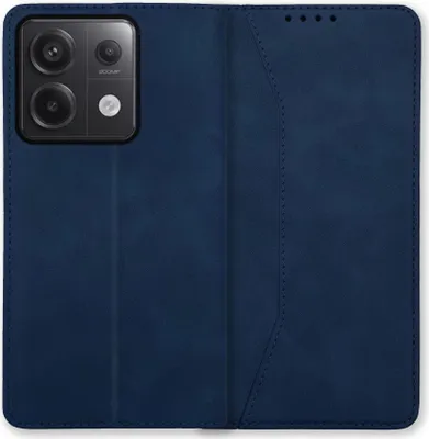 Produktbild von Bookstyle 'Premium' Schutzhülle Klapphülle Schutztasche Etui Cover für Xiaomi Redmi Note 13 Pro 5G - Blau