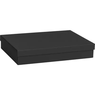 Produktbild von Stewo 2551782293, Geschenkverpackungsbox, Schwarz, Einfarbig, Karton, 330 mm, 240 mm