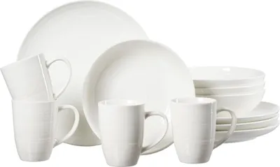 Produktbild von Ritzenhoff & Breker Suomi, 4 Person(en), Porzellan, Weiß, Suomi, Rund, 26 cm