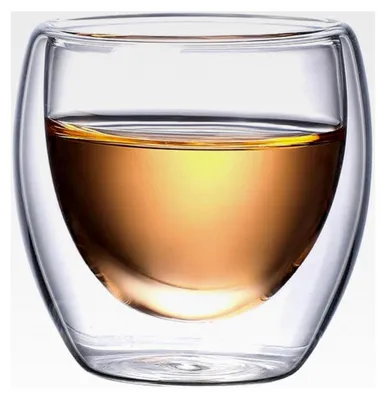 Produktbild von Doppelwandiges Thermoglas aus Borosilikatglas, spülmaschinengeeignet (150 ml)