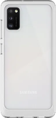 Produktbild von Samsung, Hülle für Samsung Galaxy A41 aus Halbsteifem, Stoßfestem Kunststoff, Transparent
