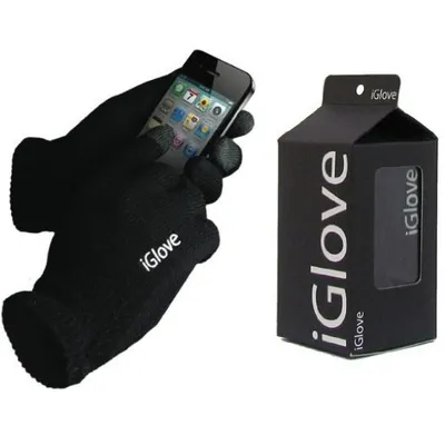 Produktbild von IG-821 Touchscreen-Handschuhe - Schwarz für den Winter KP821