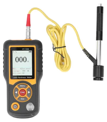 Digitaler Härteprüfer HT-1208, Leeb/Rockwell/Vickers/Shore, 7 Skalen