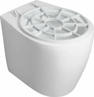 A white ceramic sink with a grate on top.