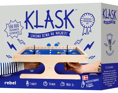 Obrázek produktu pro Hra Klaskaut - Akční, rychlá a dovednostní stolní hra pro 2 hráče