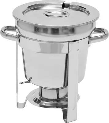 Image de Marmite à soupe - Chauffe-soupe - Capacité 7 L - Acier inoxydable - Gris clair