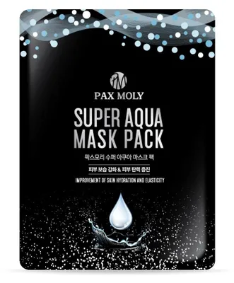 Productafbeelding van Pax Moly Super Aqua Mask Pack 25 ml - Hydraterend en elasticerend gezichtsmasker