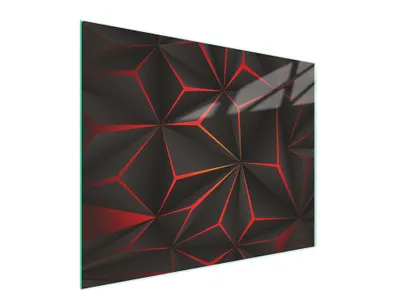 Image de Planche à découper en verre 52x40 motif