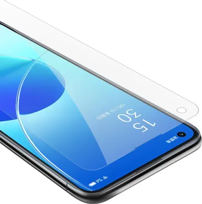 Produktbild von Cadorabo Panzer Folie für Oppo Reno6 5G Schutzfolie in Transparent Gehärtetes Tempered Display-Schutzglas
