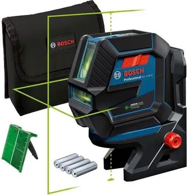 Image de Laser à Points et Lignes Bosch GCL 2-50 G, 2 Points, 2 Lignes, Portée 10 m, IP 64