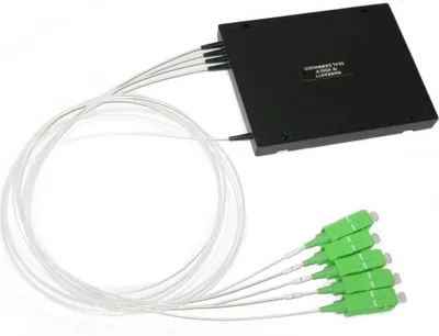 Immagine prodotto di XtendLan Splitter ottico 1:4, connettori SC/APC, 1260-1650nm, monomodale, PLC, 1m