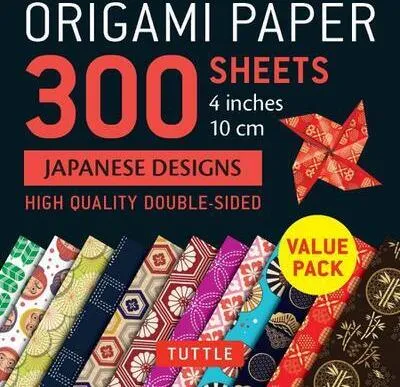 Obrázok produktu pre Origami Paper 300 Sheets Japanese Designs 4 (10 CM)