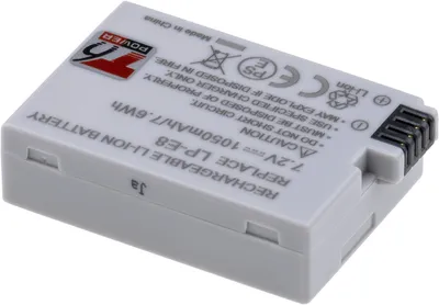 Obrázok produktu pre Napájacia batéria Canon LP-E8 T6, 1050 mAh, 7,6Wh, sivá