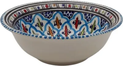 Image de Saladier Bakir turquoise - D 20 cm