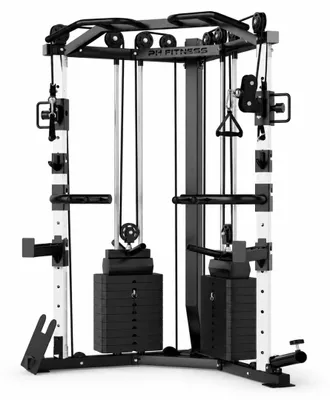 Image de PH Fitness Cable Crossover V-Frame avec double système de poulies, compact – plus de 80 exercices possibles, idéal pour le home gym et le studio