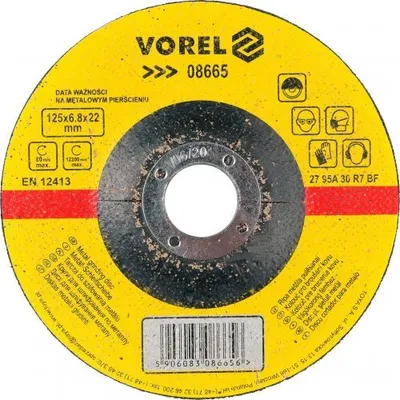 Produktbild von VOREL-METALLSCHLEIFSCHEIBE 125 x 6,8 x 22,2 mm 08665