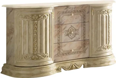 Produktbild von Barock Sideboard Bella in Beige 2-Türig