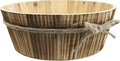 Produktbild von Holzdeko Dekoschale Natur Rustikal Ø28cm für Tischdeko und Landhausstil