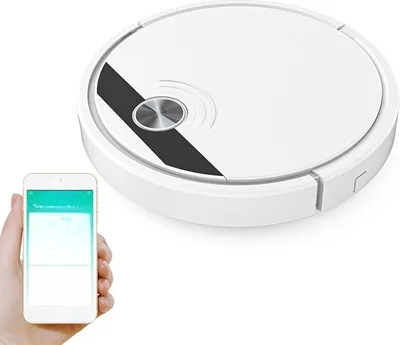 Obrázok produktu pre Inteligentný robotický vysávač s diaľkovým ovládaním a APP, sací výkon 1800 Pa