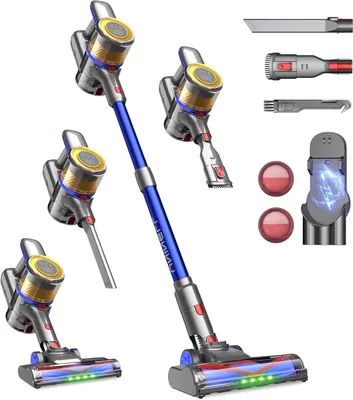 Image de Aspirateur sans fil - Aspirateur balai - Aspirateur à main - Aspirateur sans fil - Aspirateur sans fil
