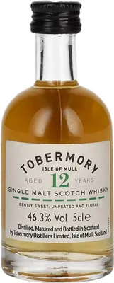 Image de Tobermory 12 Years Old Single Malt Scotch Whisky 46,3% Vol. 0,05l