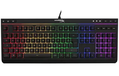 Obrázek produktu pro HyperX Alloy Core RGB, Kabel, USB, Membránový spínač, AZERTY, RGB LED, Černá