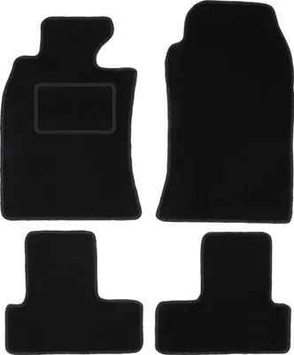 Obrázek produktu pro černé velurové rohože pro: Mini Cooper One R50 hatchback 2001-2007
