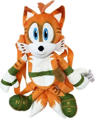 Produktbild von Plüsch-Maskottchen-Rucksack Sonic Prime Tails