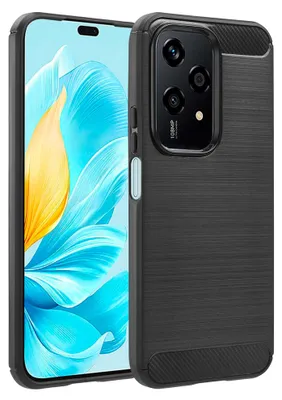 Produktbild von imoshion Brushed Back Cover Honor 200 Lite - Schwarz