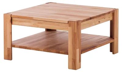 Produktbild von home24 Couchtisch - Kernbuche Massiv