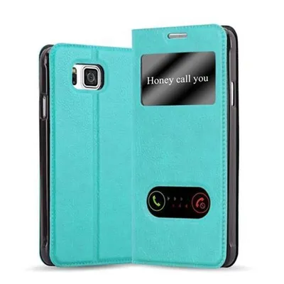 Zdjęcie produktu dla Cadorabo DE-113830, Samsung, Samsung Galaxy ALPHA, Zielony