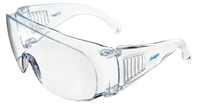 Sicherheitsbrille X-pect 8110, 10 Stück, Überbrille, klar
