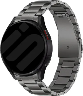 Produktbild von Strap-it Samsung Galaxy Watch 6 - 44mm Titan Armband (Graphit)