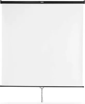 Produktbild von hama Rolloleinwand 1:1, 175 x 175 cm Projektionsfläche