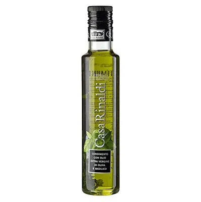 Obrázok produktu pre Casa Rinaldi extra panenský olivový olej s bazalkou Obsah 250 ml