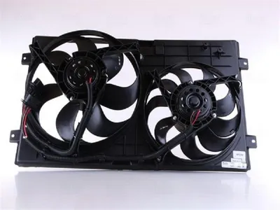 Produktbild von NISSENS 85250 Kühlerlüfter links, rechts