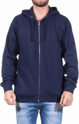 Produktbild von Herren Jacke mit Kapuze für Hausanzug, Sportanzug Oberteil;navy,XL