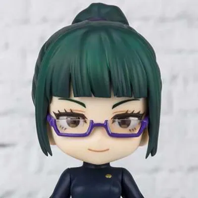 Productafbeelding van Bandai Tamashii Nations Jujutsu Kaisen Figuarts mini actiefiguur: Maki Zen'in, 9 cm
