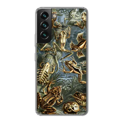 Produktbild von MuchoWow® Handyhülle Schutzhülle Hülle für Samsung Galaxy S22 Plus Batrachia - Haeckel - Alte Meister Silikon Softcase Handy Hülle - Schutzabdeckung