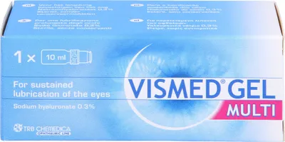 Obrázok produktu pre Vismed Gélové očné kvapky Multi 10 ml
