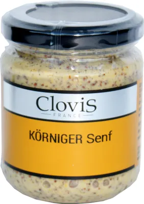 Produktbild von Franz. Senf, weiß, körnig, 200 ml